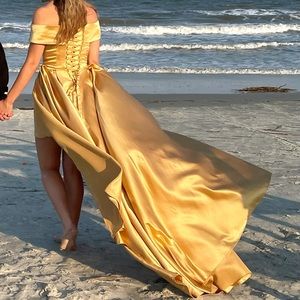 Beautiful gold gown